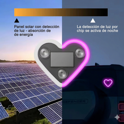 Panel LED Corazón Interactivo  (USB/12V)
